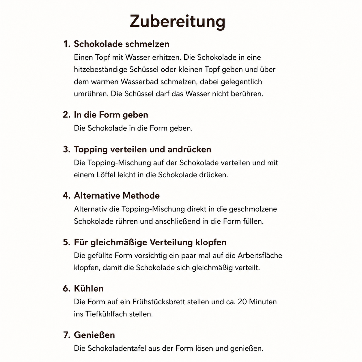 Glutenfreie Pistazien-Crunch Schokolade