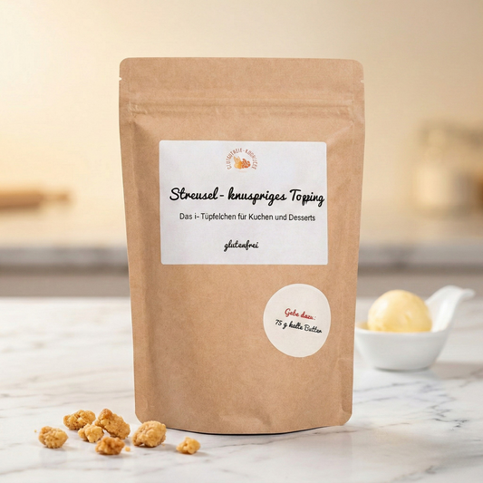 Streusel-Topping - glutenfreie Backmischung