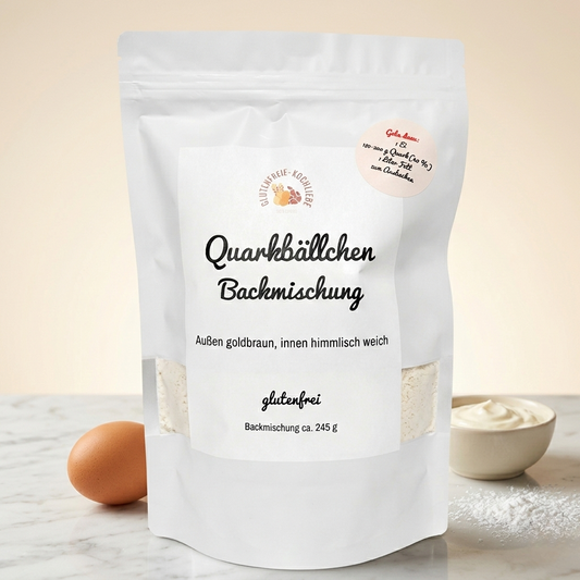 Quarkbällchen - glutenfreie Backmischung