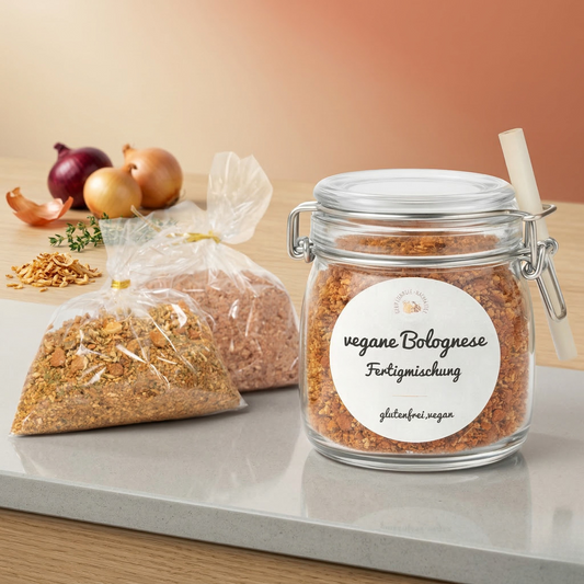 Vegane & glutenfreie Bolognese Mischung