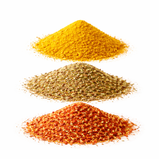 3 er Set kleine Gewürzgläser