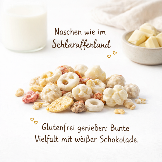 Glutenfreie fertige Lieblingsnascherei