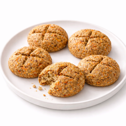 Hirse-Karöttchenbrötchen - glutenfreie Backmischung