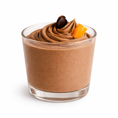 3 x Dessert Schlemmer Set Mousse au Chocolat mit Orangenaroma, Vanille & Tonkabohne, Limette & Kokos