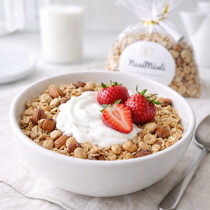 Glutenfreie Granola - Nuss Mischung zum selber machen