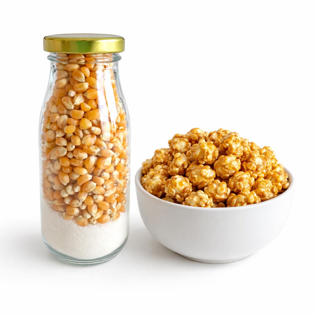 Glutenfreie Süßigkeiten - Karamell Popcorn, Heiße Schokolade & Gebrannten Mandeln