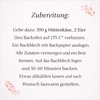 Glutenfreie Backmischung RuckZuck Brot – ohne Hefe, schnell fertig