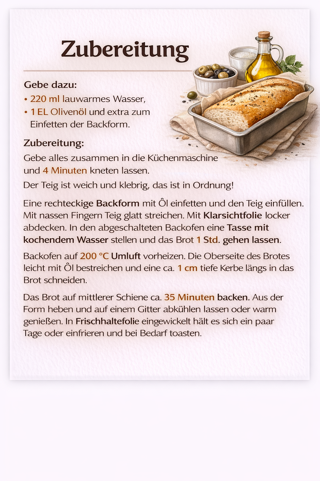 Glutenfreie Backmischung Toastbrot – helles Brot ohne Gluten