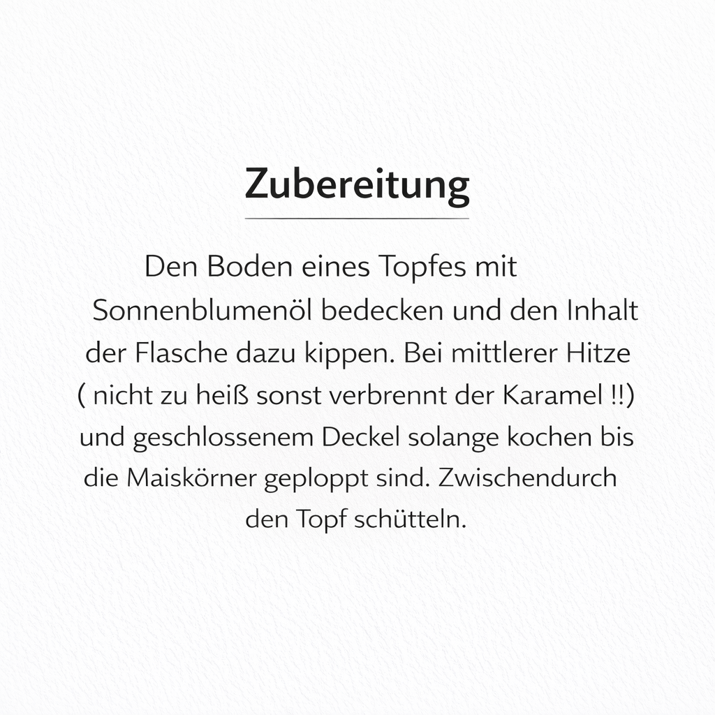 Glutenfreie Süßigkeiten - Karamell Popcorn, Heiße Schokolade & Gebrannten Mandeln