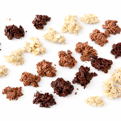 Glutenfreie Schoko Crossies – 3 Sorten
