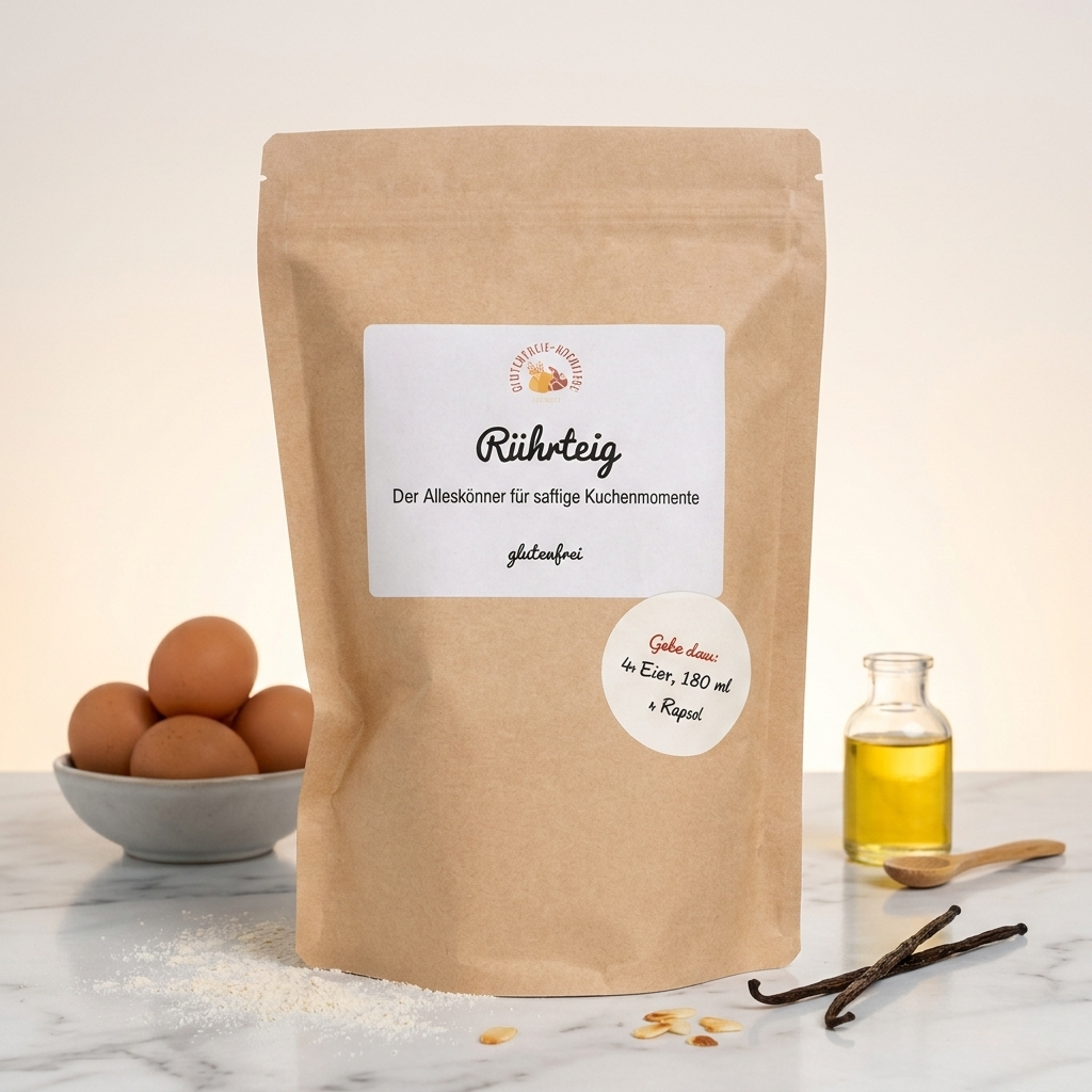 Glutenfreie Backmischung für Rührteig