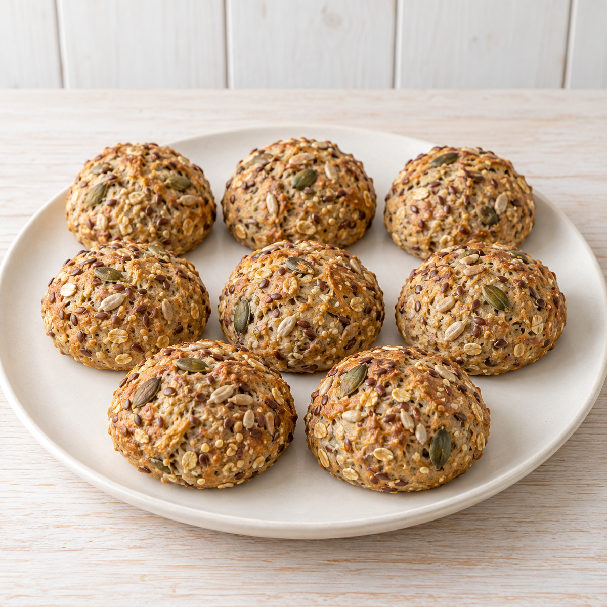 Glutenfreie LowCarb Brötchen Backmischung - im Glas