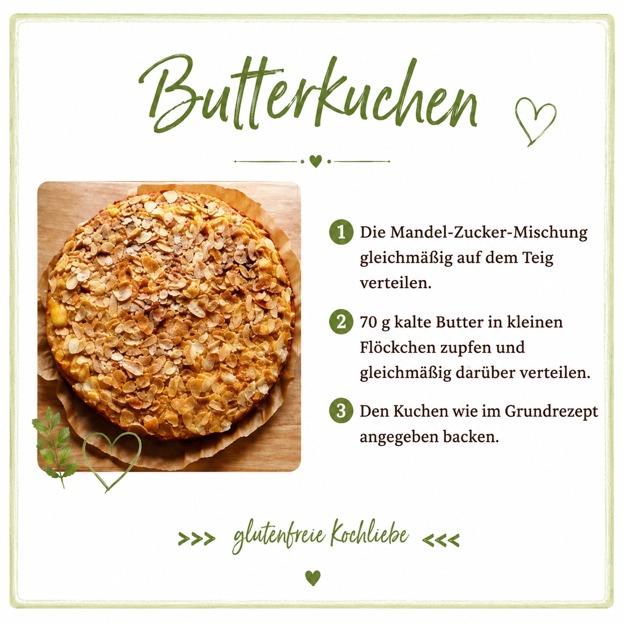 glutenfreie Backmischung  Kuchen - ein Kuchen - 13 verschiedene Kuchen