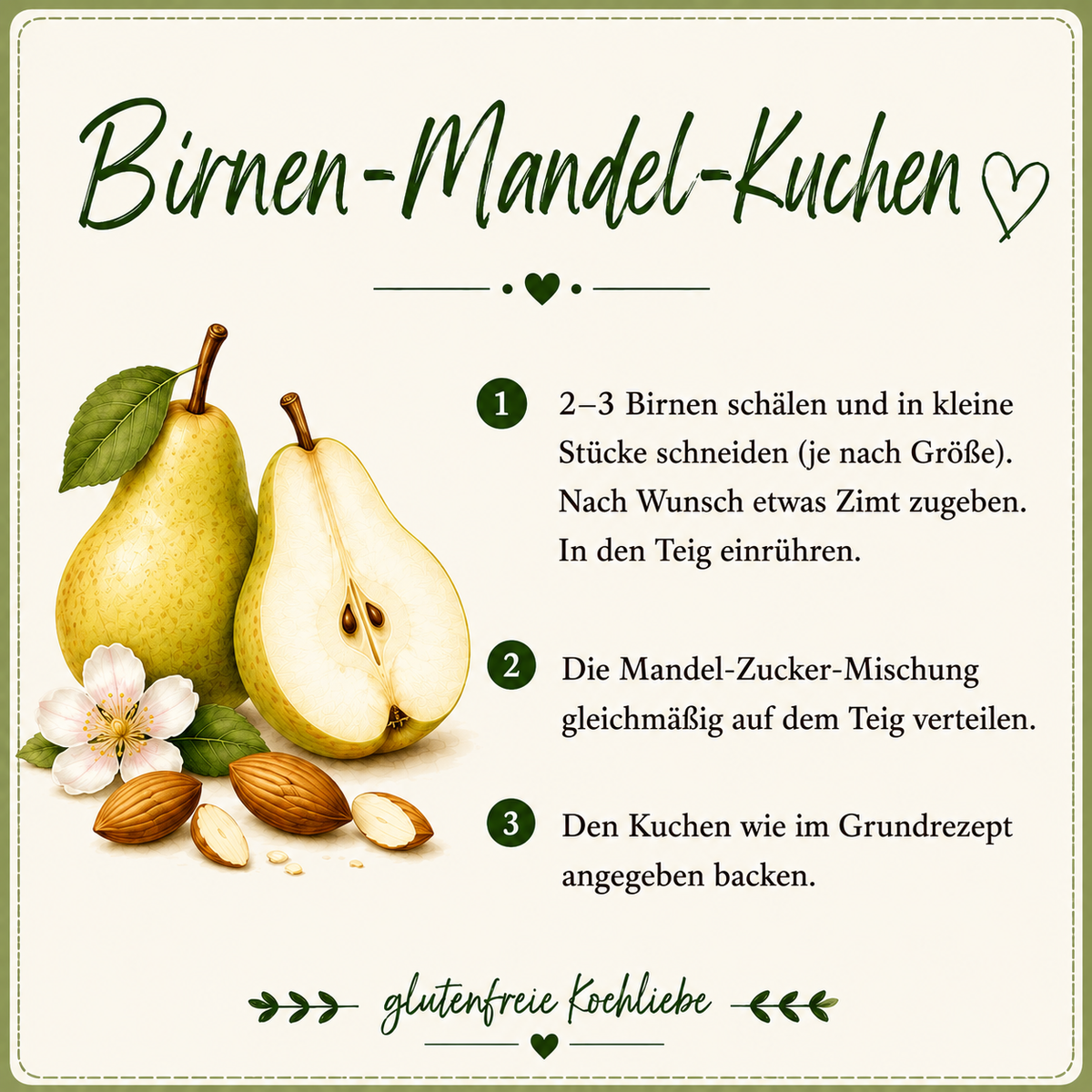 glutenfreie Backmischung  Kuchen - ein Kuchen - 13 verschiedene Kuchen