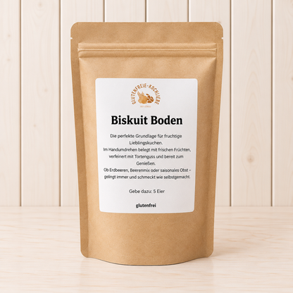 Glutenfreie Backmischung für Biskuitteig