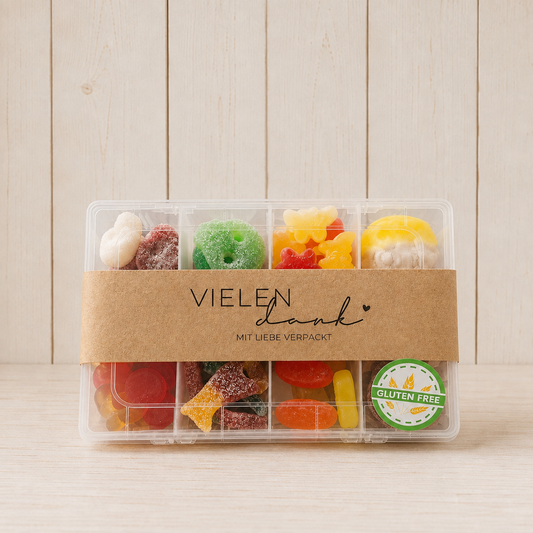 Glutenfreie Süßigkeiten-Box - 8 er Box