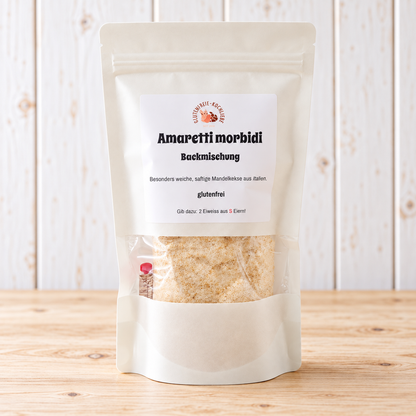 Glutenfreie Amaretti Morbidi Backmischung