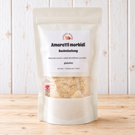Glutenfreie Amaretti Morbidi Backmischung