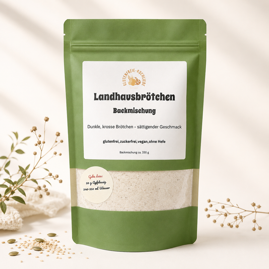 Glutenfreie Brötchen Backmischung – Landhausbrötchen