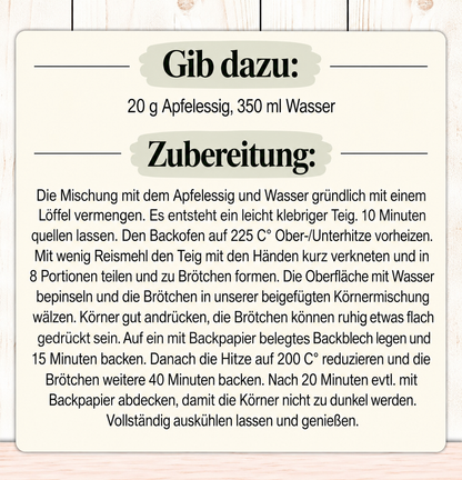 Glutenfreies Brötchen Trio – 3 Backmischungen-Landhaus, Laugen & RuckZuck Brötchen