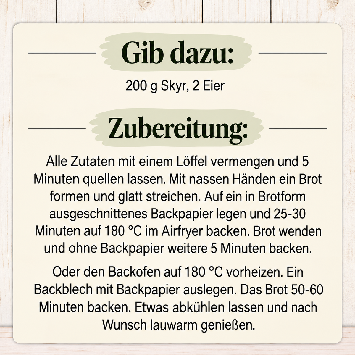 Glutenfreies Brot Probierpaket – 3 Backmischungen - Zwiebelbrot, Walnussbrot, RuckZuck Brot