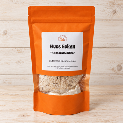 Glutenfreie Nussecken - Backmischung