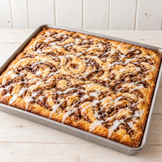 Glutenfreie Zimtschnecken Kuchen Backmischung - im Glas