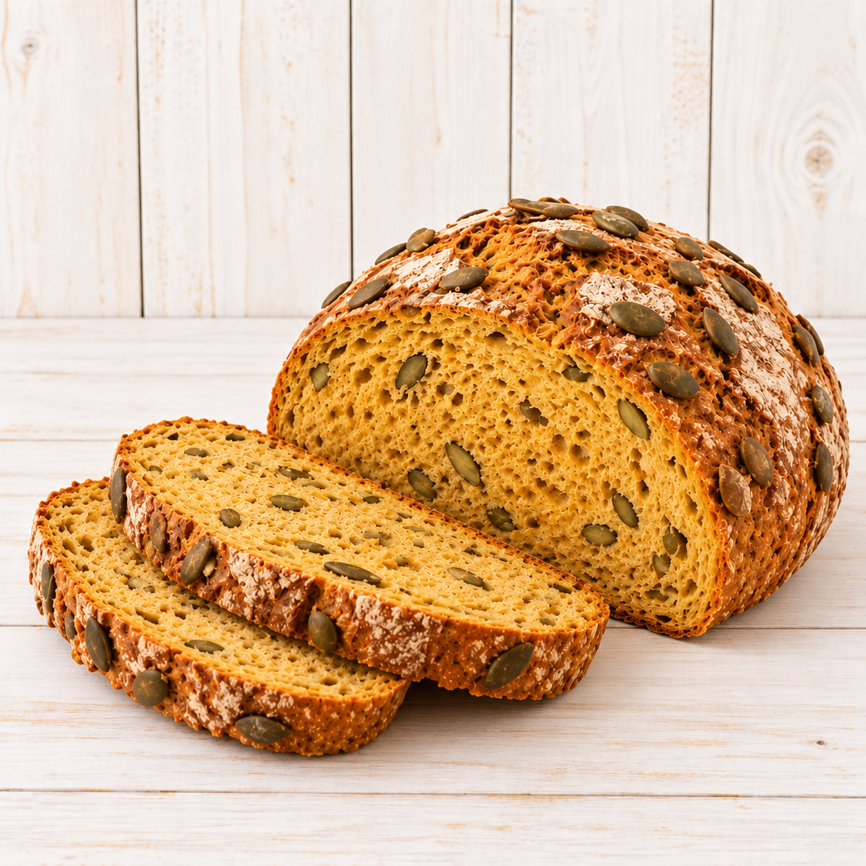 Glutenfreies Kürbisbrot-oder Brötchen-Backmischung