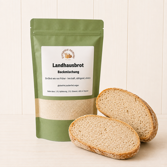 Glutenfreie Backmischung Landhausbrot – Herzhaftes und rustikales Brot ohne Gluten