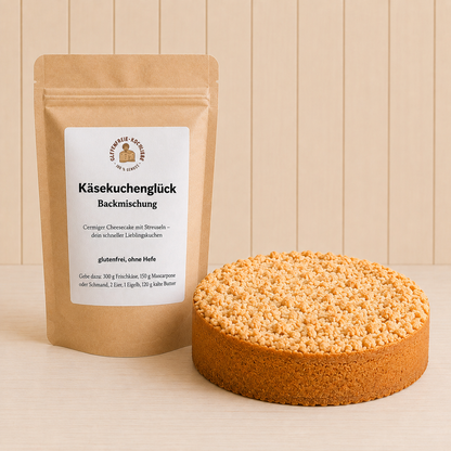 Glutenfreie Backmischung für Käsekuchen