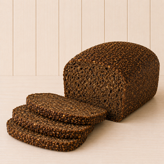 Glutenfreie Backmischung Schwarzbrot – kräftiges Brot ohne Gluten