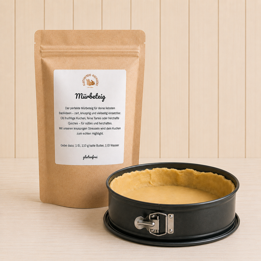 Glutenfreie Backmischung für Mürbeteig