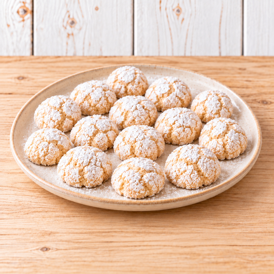 Glutenfreie Amaretti Morbidi - Backmischung im Glas