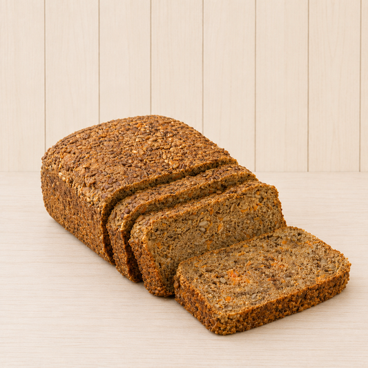 Glutenfreie Backmischung für Karottenbrot
