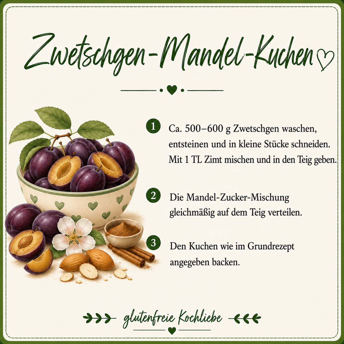 glutenfreie Backmischung  Kuchen - ein Kuchen - 13 verschiedene Kuchen