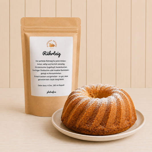Glutenfreie Backmischung für Rührteig
