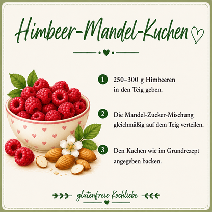 glutenfreie Backmischung  Kuchen - ein Kuchen - 13 verschiedene Kuchen