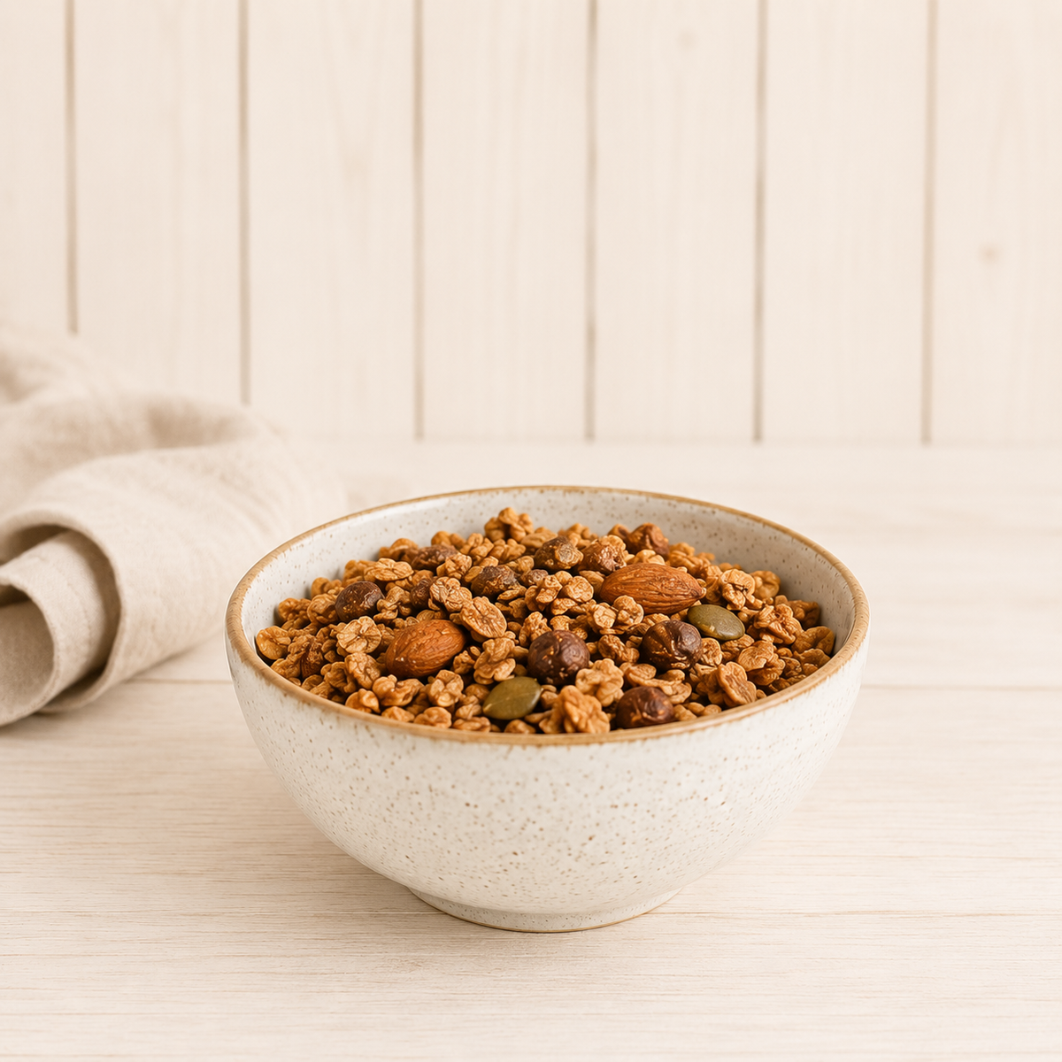Glutenfreie Backmischung für Granola im Airfryer oder Backofen