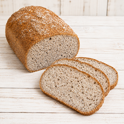 Glutenfreie Backmischung Buchweizenbrot - kräftig, saftig & herrlich unkompliziert