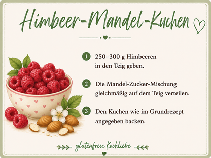glutenfreie Backmischung  Kuchen - ein Kuchen - 13 verschiedene Kuchen