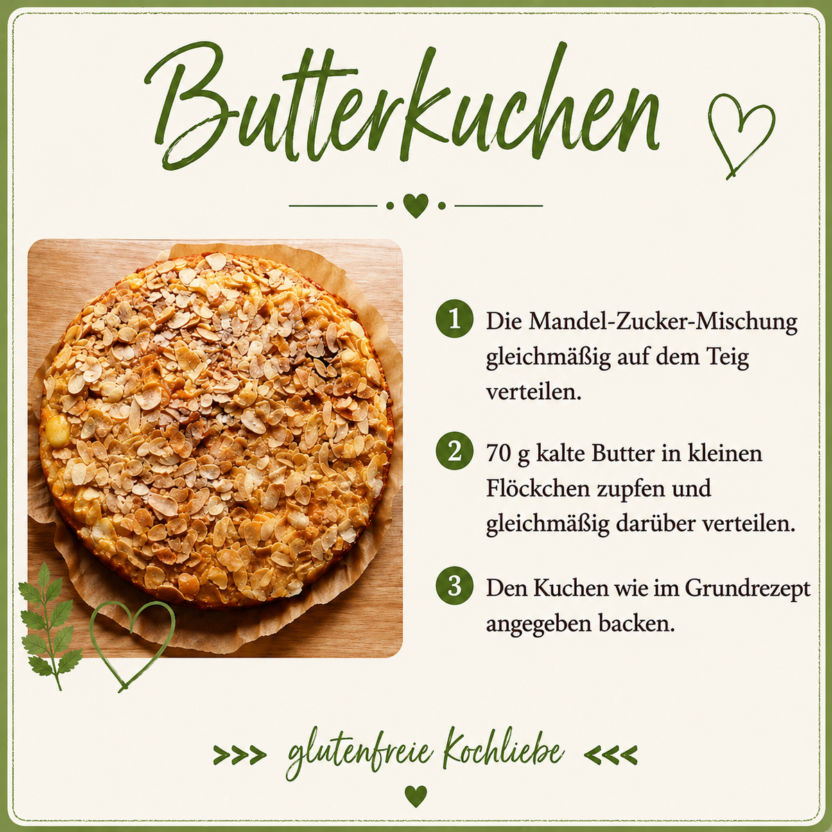 glutenfreie Backmischung  Kuchen - ein Kuchen - 13 verschiedene Kuchen