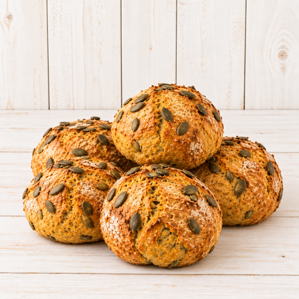 Glutenfreies Kürbisbrot-oder Brötchen-Backmischung