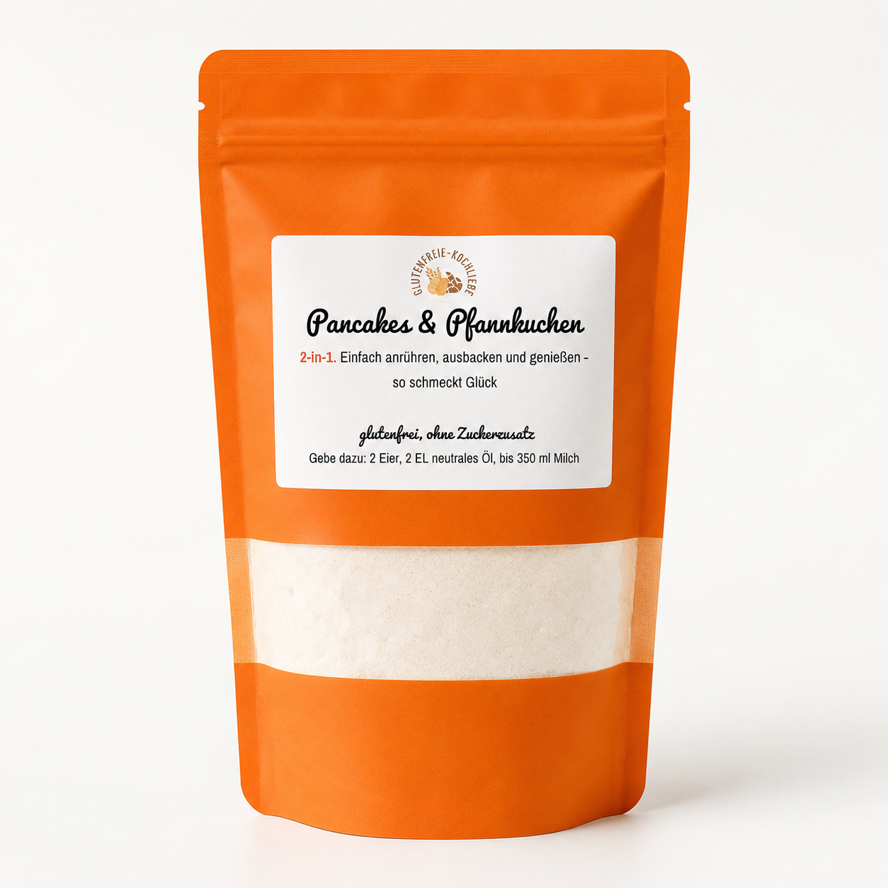 Glutenfreie Pancakes/Pfannkuchen - Backmischung