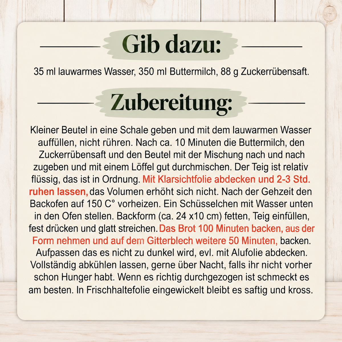 Glutenfreie Backmischung Schwarzbrot – kräftiges Brot ohne Gluten