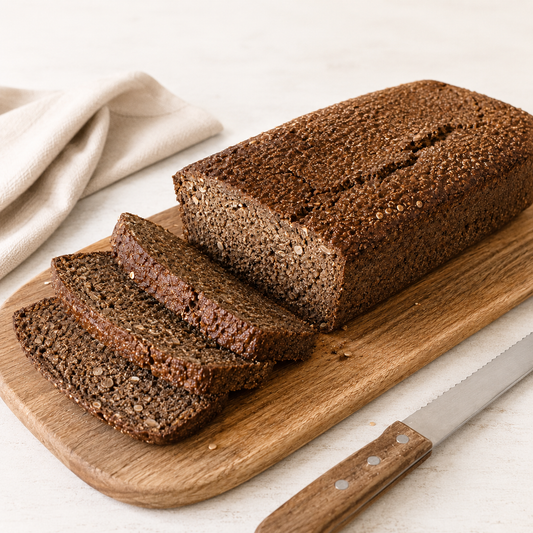 Glutenfreie Backmischung für Schwarzbrot