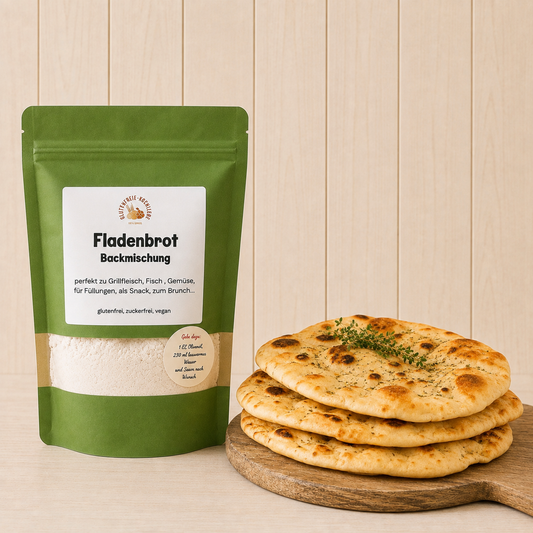 Glutenfreie Backmischung für Fladenbrot