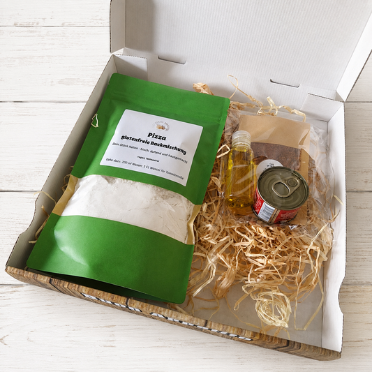 Glutenfreie Pizza All-in-One Box- für 2 Personen
