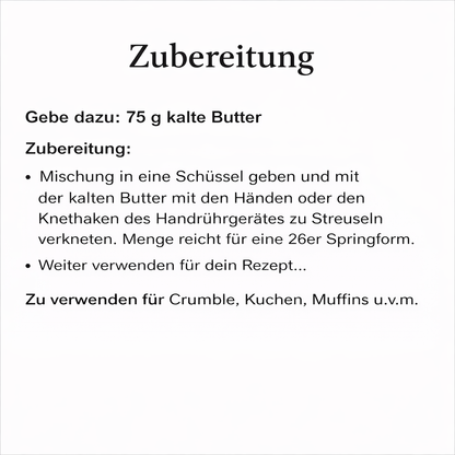 Mürbeteig & Streusel Set